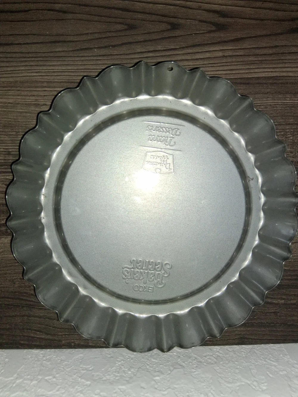 ​Vintage Ekco Bakers Secret Duncan Hines Tiara Dessert Tart Pan Fluted 10 Inch